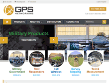 Tablet Screenshot of gpsnetworking.com